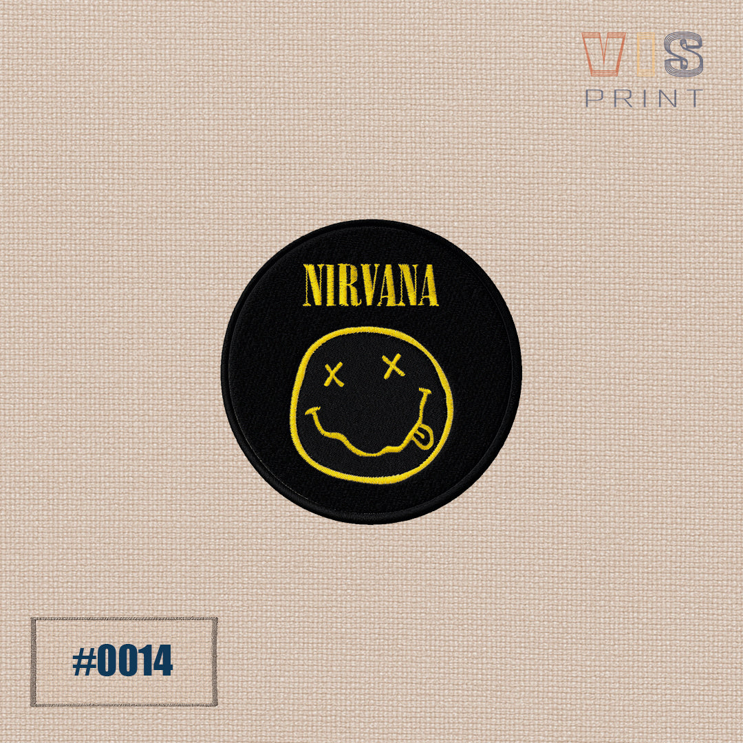 Emblema Nirvana para sempre.