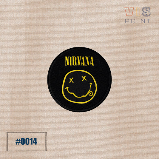Emblema Nirvana para sempre.