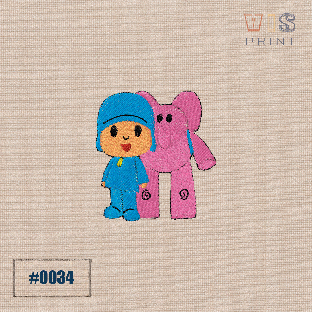 Emblema Pocoyo e Elly