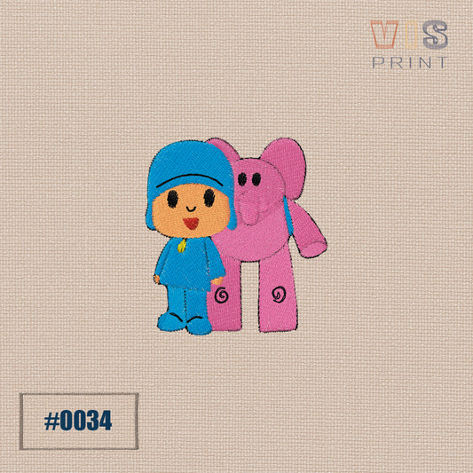 Emblema Pocoyo e Elly
