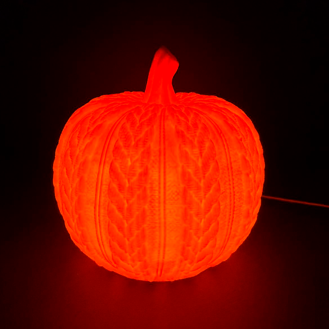 Candeeiro Abóbora 3D – Edição Especial Halloween 🎃