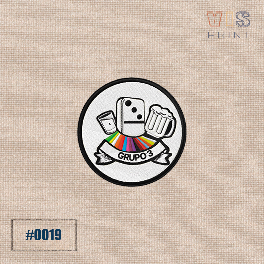 Emblema GRUPO 3 na máxima força!