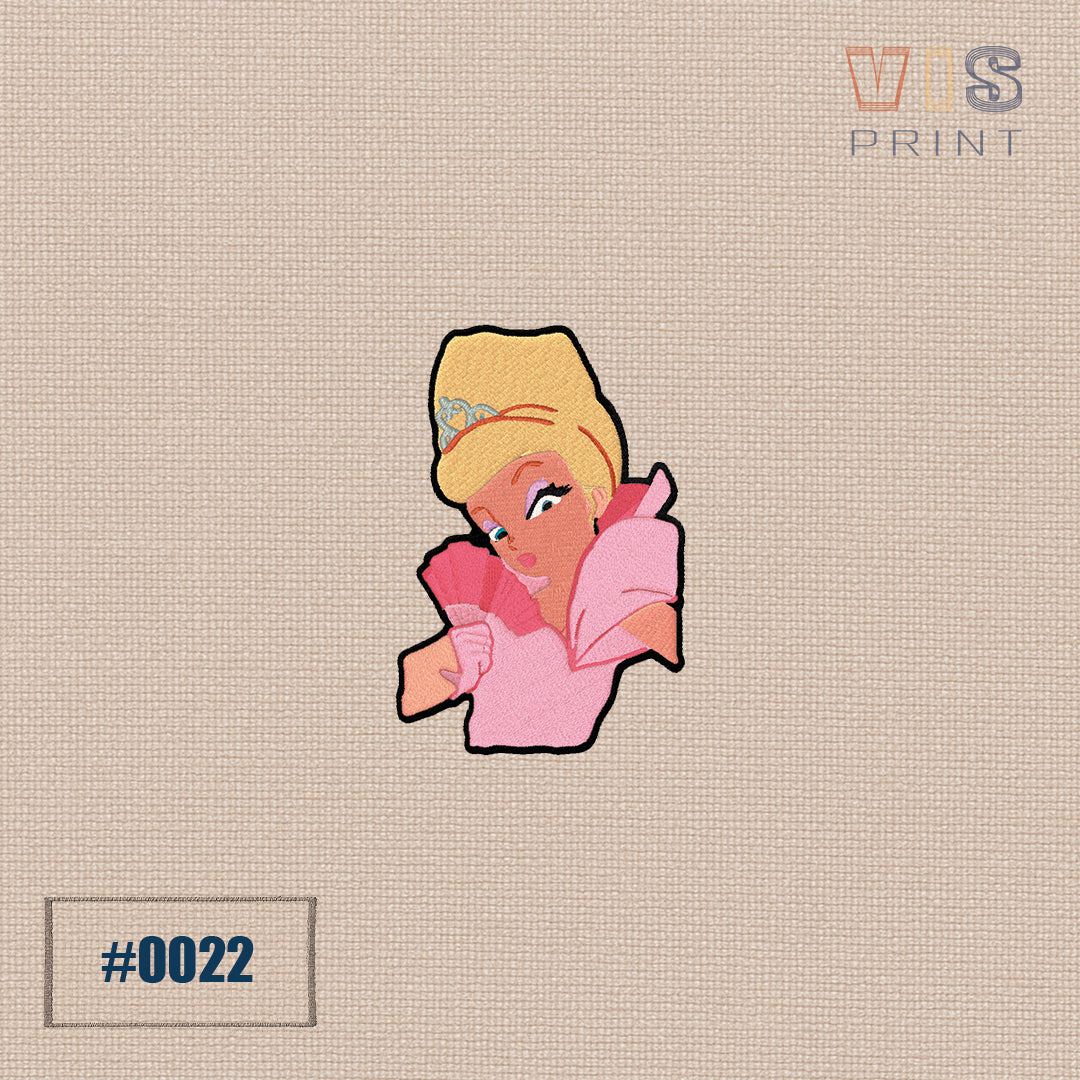 Emblema Atitude de princesa, olhar de quem sabe!